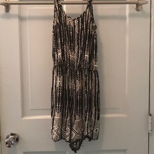 Black & White Romper